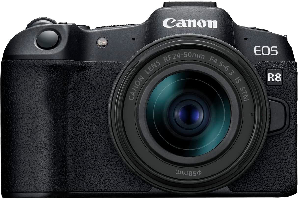 Canon EOS R8 (RF24-50mm f/4.5-6.3 IS STM) Mirrorless Full-Frame Camera - cambuy-lives Canon EOS R8 (RF24-50mm f/4.5-6.3 IS STM) Mirrorless Full-Frame Camera - cambuy-lives